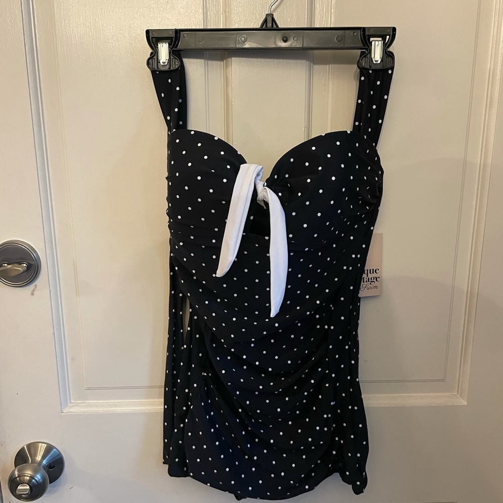Unique Vintage Pismo Romper Swimsuit Pinup Retro